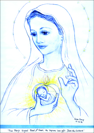 Our Lady of the Blessed Sacrament from Valtorta's Writings